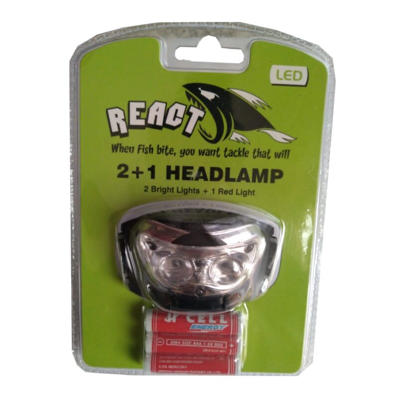 REACT 2+1 LED Headlamp
